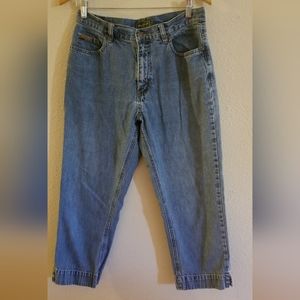 Eddie Bauer women denim blue jeans size 10